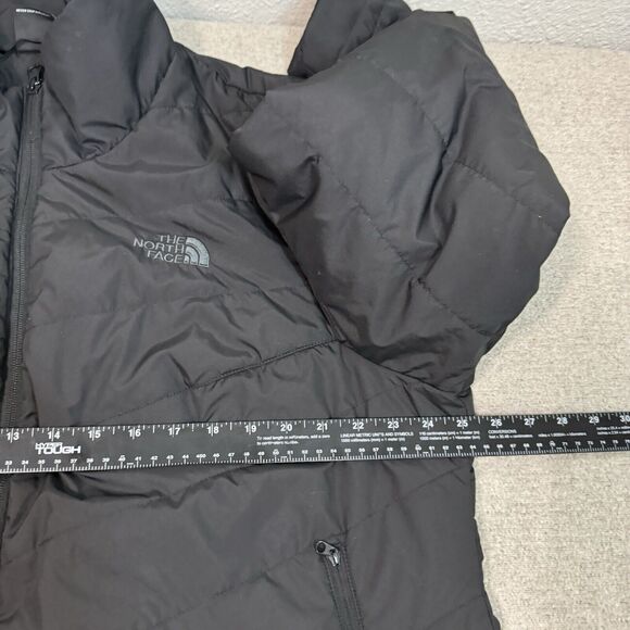 Women’s The North Face Grayish Black Puffer Jacket - Picture 4 of 9